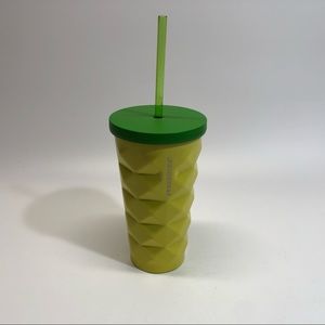 Starbucks pineapple tumbler, used
